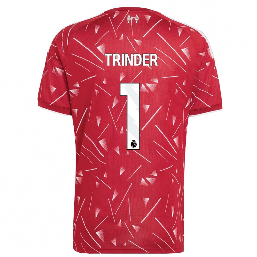 Danxen Women Zach Trinder #1 White Red Home Jersey 2026/27 T-Shirt