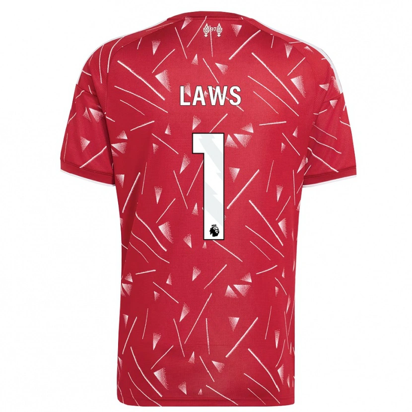 Danxen Women Rachael Laws #1 White Red Home Jersey 2026/27 T-Shirt