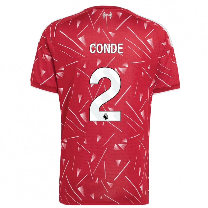 Danxen Women Lenix Conde #2 White Red Home Jersey 2026/27 T-Shirt