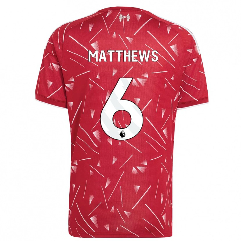 Danxen Women Jasmine Matthews #6 White Red Home Jersey 2026/27 T-Shirt