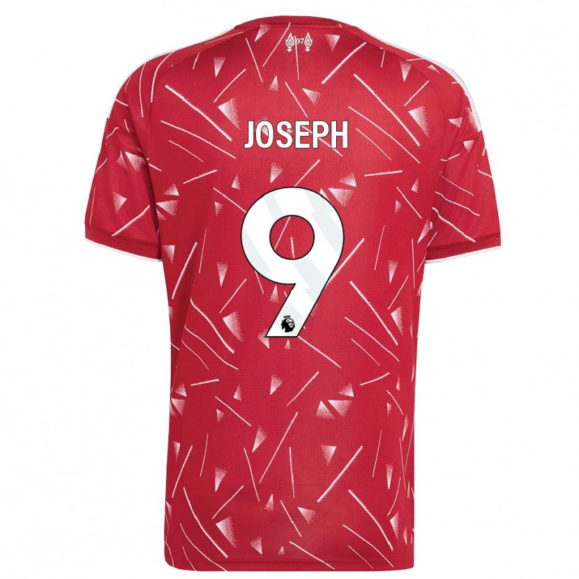 Danxen Women Vincent Joseph #9 White Red Home Jersey 2026/27 T-Shirt