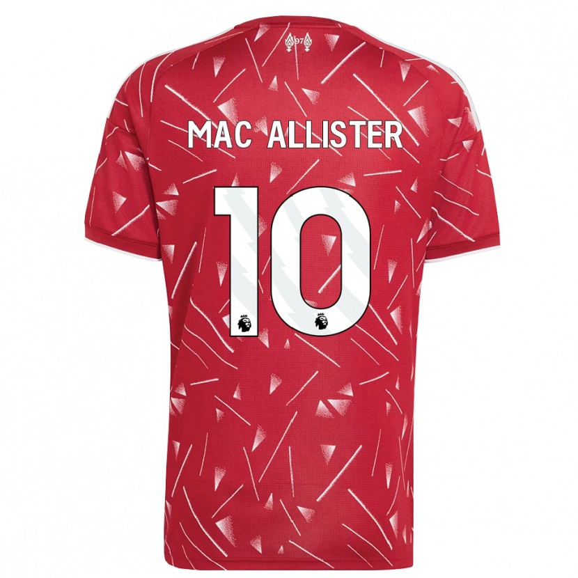 Danxen Women Alexis Mac Allister #10 White Red Home Jersey 2026/27 T-Shirt