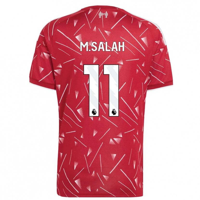 Danxen Women Mohamed Salah #11 White Red Home Jersey 2026/27 T-Shirt