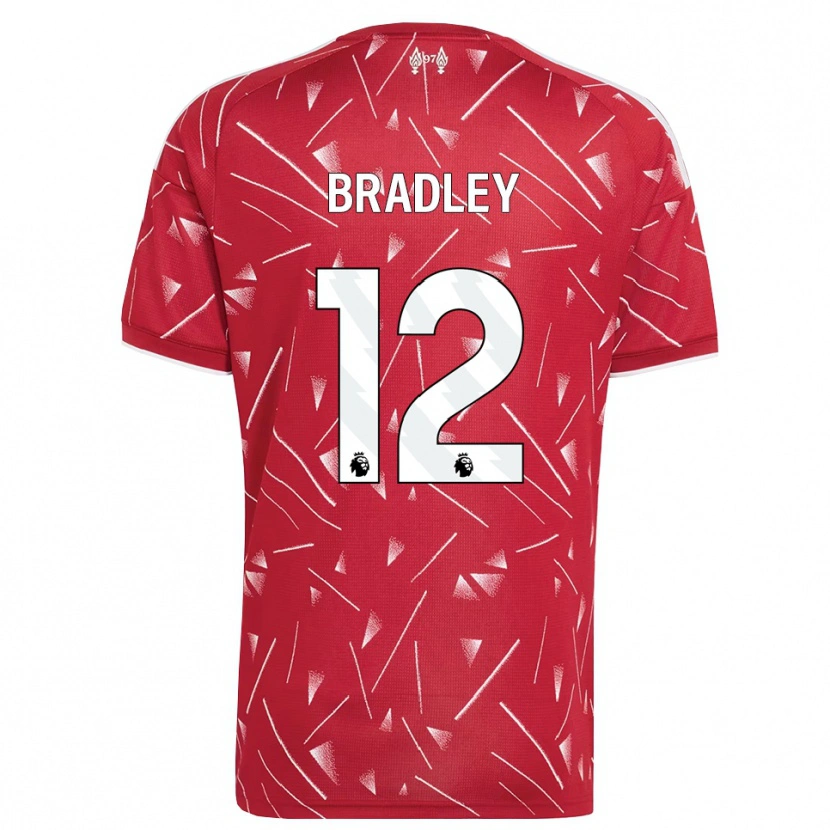 Danxen Women Conor Bradley #12 White Red Home Jersey 2026/27 T-Shirt