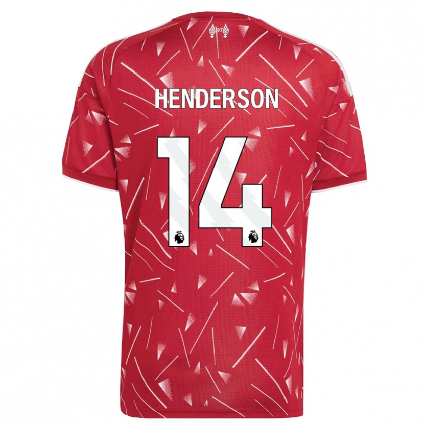 Danxen Women Henderson #14 White Red Home Jersey 2026/27 T-Shirt