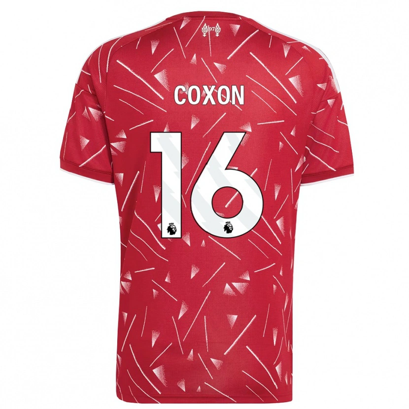 Danxen Women Zak Coxon #16 White Red Home Jersey 2026/27 T-Shirt