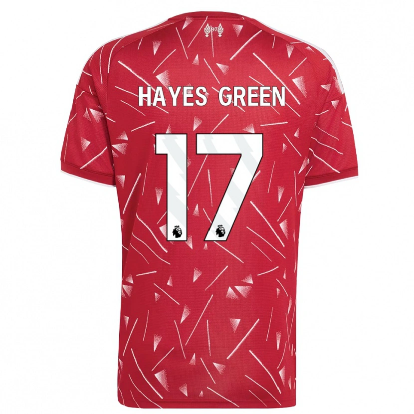 Danxen Women Charlie Hayes-Green #17 White Red Home Jersey 2026/27 T-Shirt
