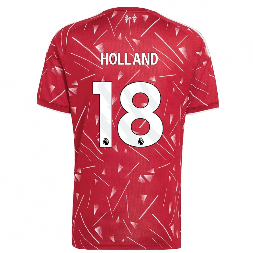Danxen Women Ceri Holland #18 White Red Home Jersey 2026/27 T-Shirt