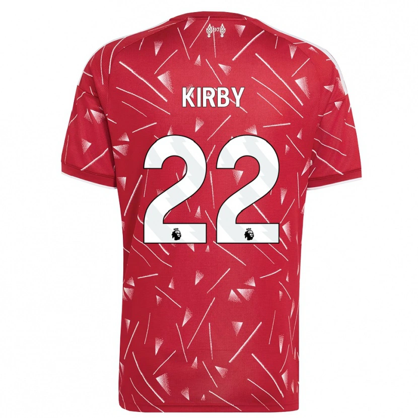 Danxen Women Faye Kirby #22 White Red Home Jersey 2026/27 T-Shirt