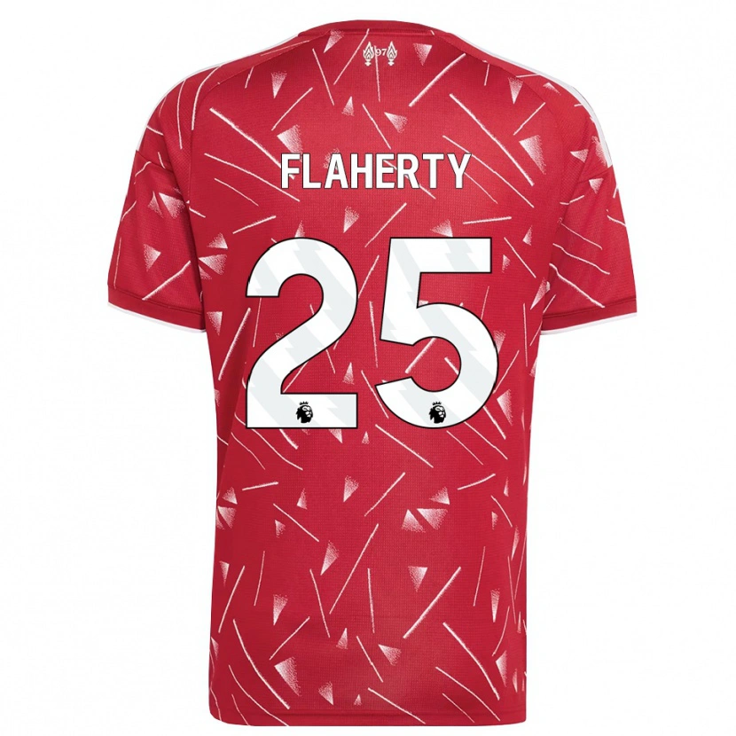 Danxen Women Gilly Flaherty #25 White Red Home Jersey 2026/27 T-Shirt