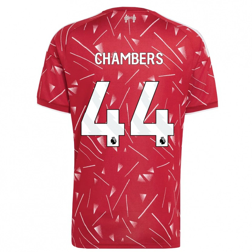 Danxen Women Luke Chambers #44 White Red Home Jersey 2026/27 T-Shirt