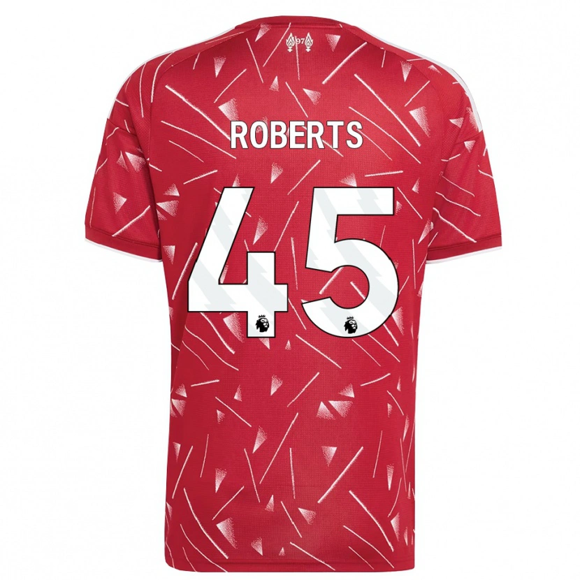 Danxen Women Iwan Roberts #45 White Red Home Jersey 2026/27 T-Shirt