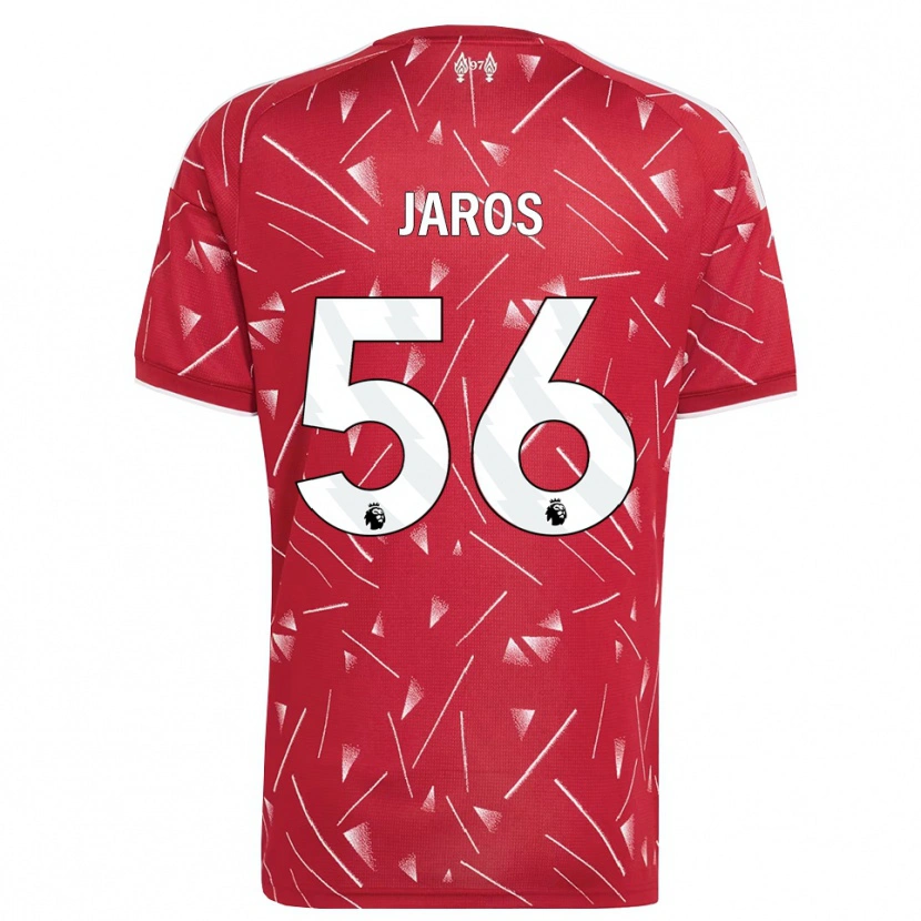 Danxen Women Vitezslav Jaros #56 White Red Home Jersey 2026/27 T-Shirt