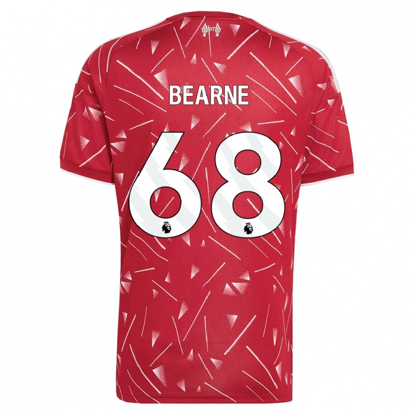Danxen Women Jack Bearne #68 White Red Home Jersey 2026/27 T-Shirt