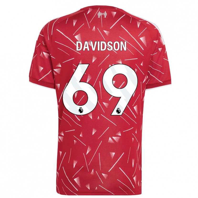 Danxen Women Josh Davidson #69 White Red Home Jersey 2026/27 T-Shirt