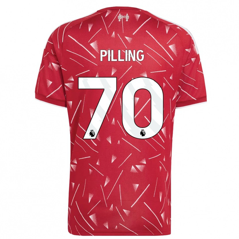 Danxen Women Tommy Pilling #70 White Red Home Jersey 2026/27 T-Shirt