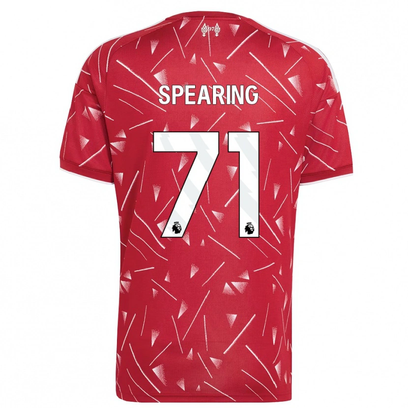 Danxen Women Jay Spearing #71 White Red Home Jersey 2026/27 T-Shirt