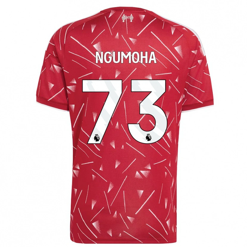 Danxen Women Rio Ngumoha #73 White Red Home Jersey 2026/27 T-Shirt