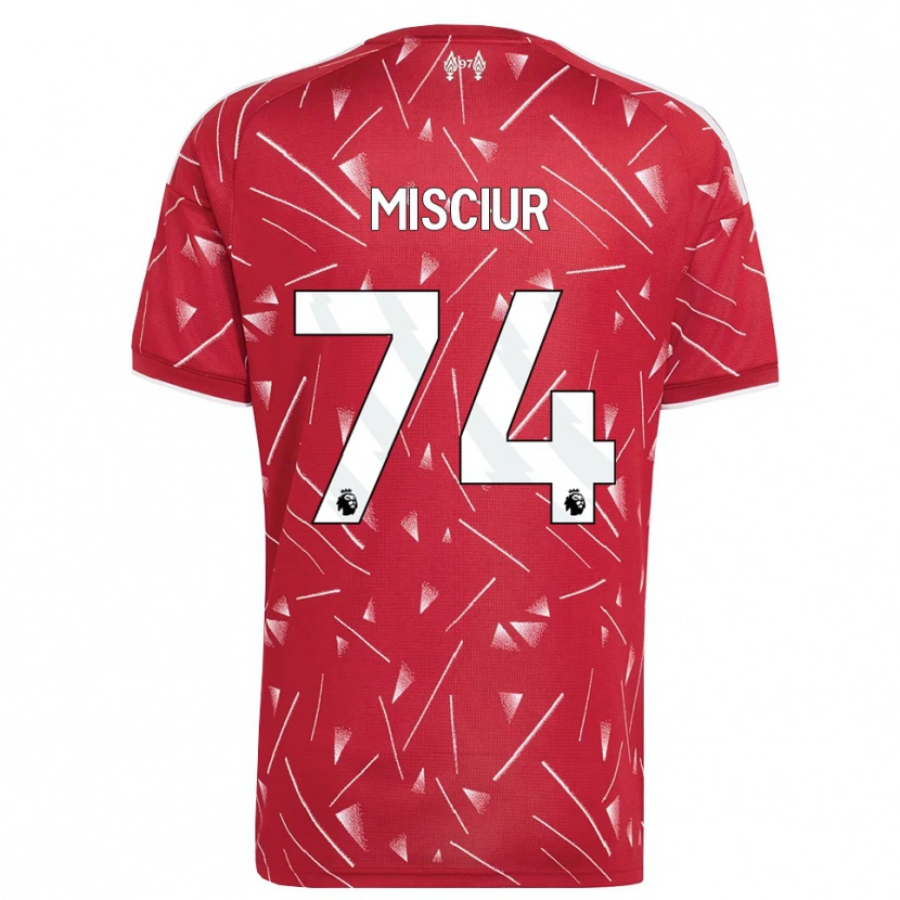 Danxen Women Kornel Misciur #74 White Red Home Jersey 2026/27 T-Shirt