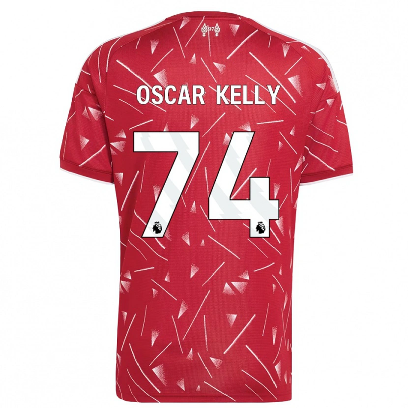 Danxen Women Oscar Kelly #74 White Red Home Jersey 2026/27 T-Shirt