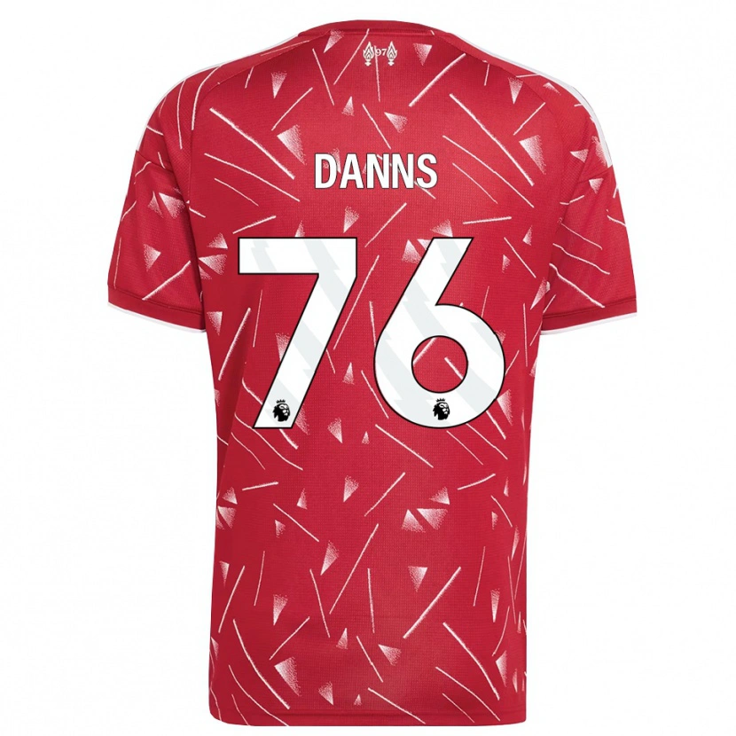 Danxen Women Jayden Danns #76 White Red Home Jersey 2026/27 T-Shirt