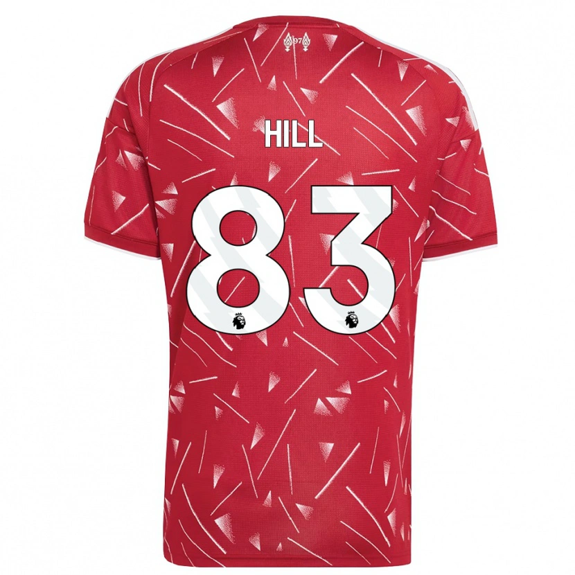 Danxen Women Thomas Hill #83 White Red Home Jersey 2026/27 T-Shirt