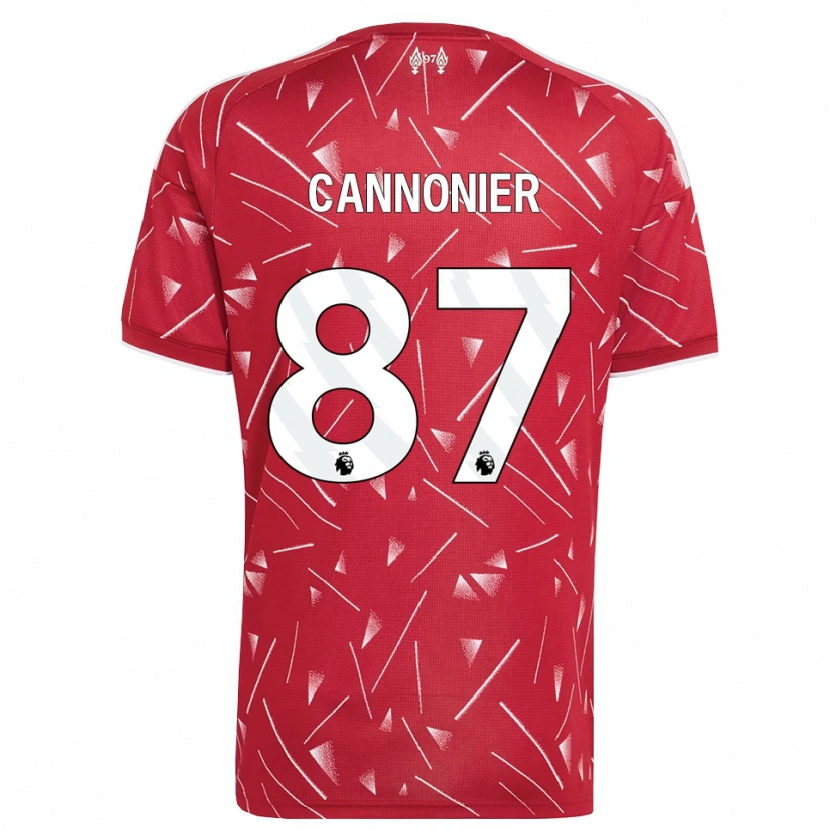 Danxen Women Oakley Cannonier #87 White Red Home Jersey 2026/27 T-Shirt