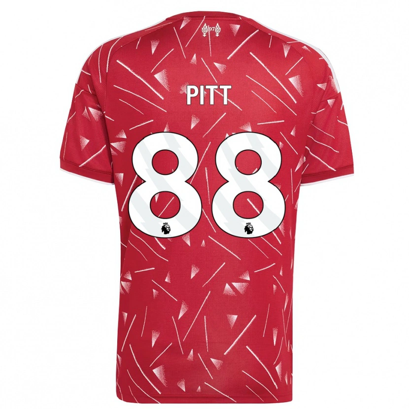 Danxen Women Lucas Pitt #88 White Red Home Jersey 2026/27 T-Shirt