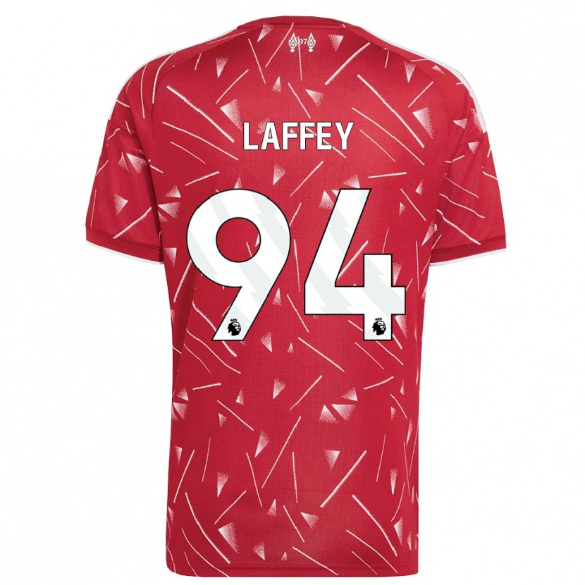 Danxen Women Michael Laffey #94 White Red Home Jersey 2026/27 T-Shirt