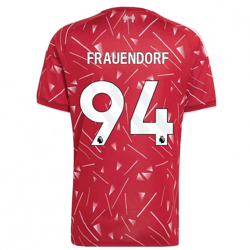 Danxen Women Melkamu Frauendorf #94 White Red Home Jersey 2026/27 T-Shirt