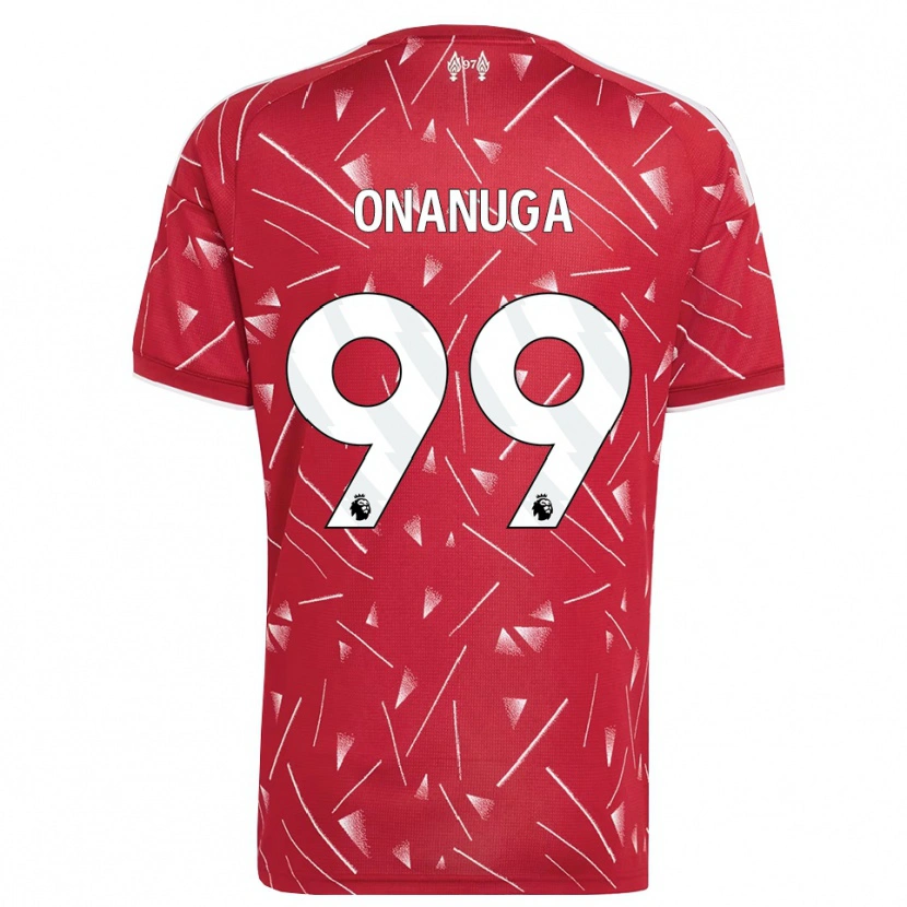 Danxen Women Fola Onanuga #99 White Red Home Jersey 2026/27 T-Shirt