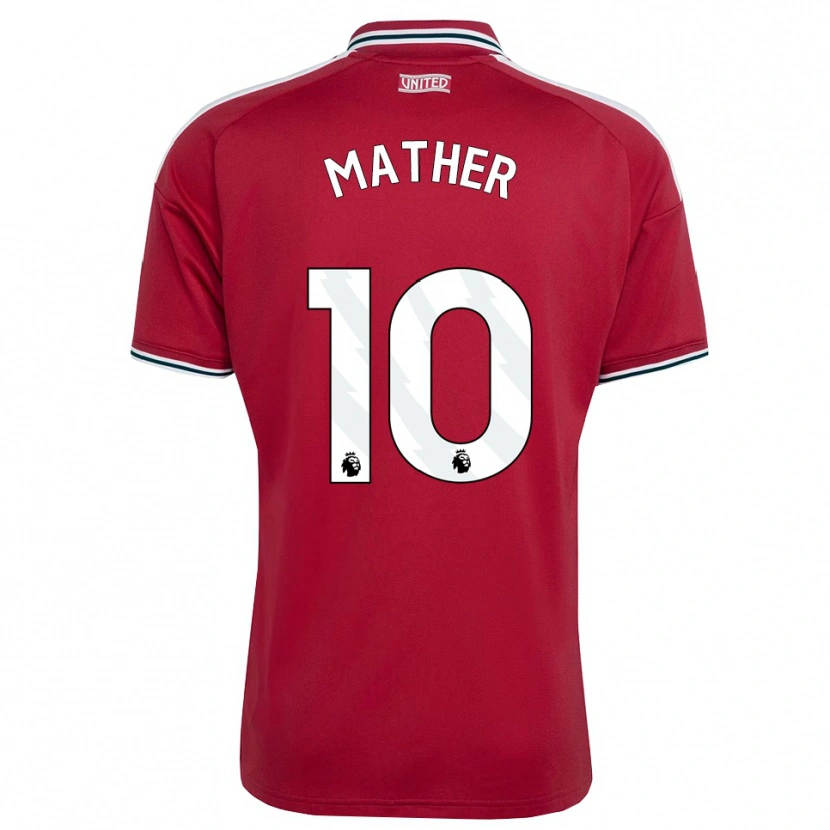 Danxen Women Sam Mather #10 Red Yellow White Home Jersey 2026/27 T-Shirt