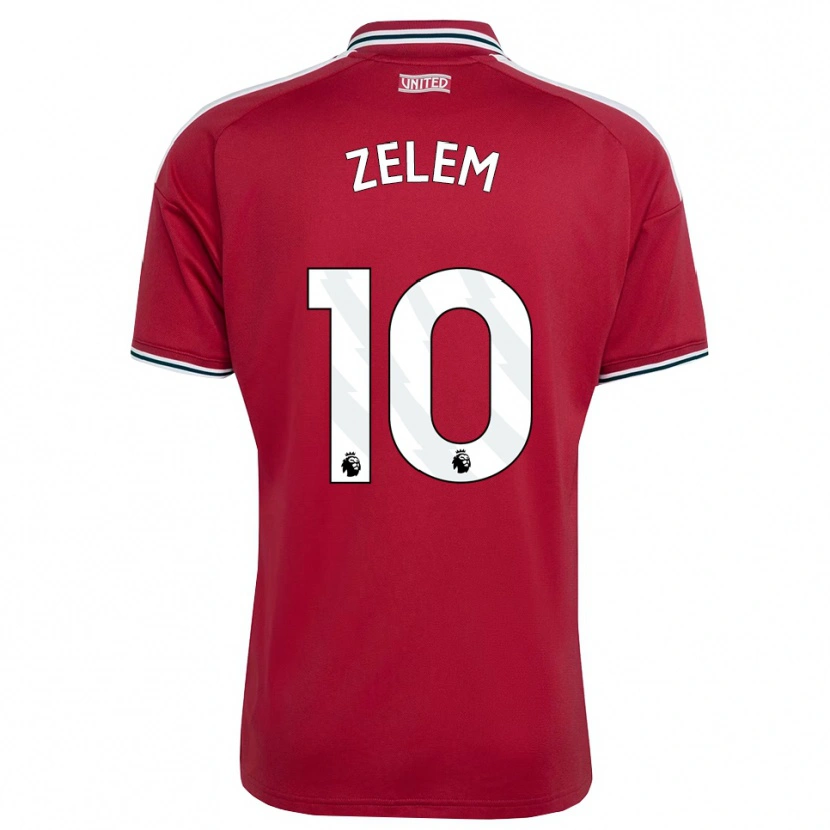 Danxen Women Katie Zelem #10 Red Yellow White Home Jersey 2026/27 T-Shirt