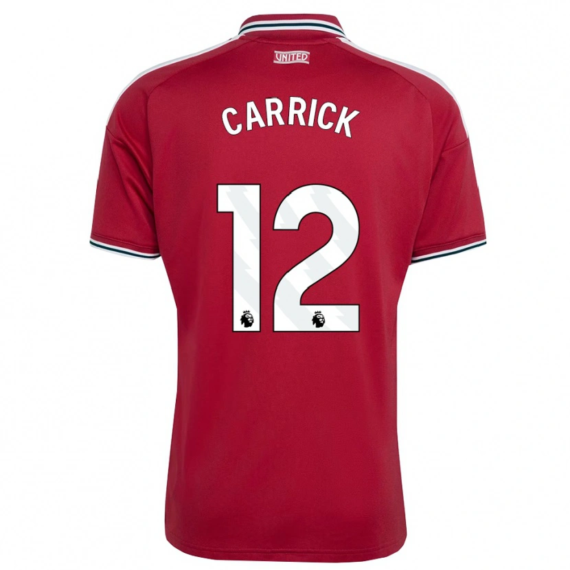 Danxen Women Jacey Carrick #12 Red Yellow White Home Jersey 2026/27 T-Shirt