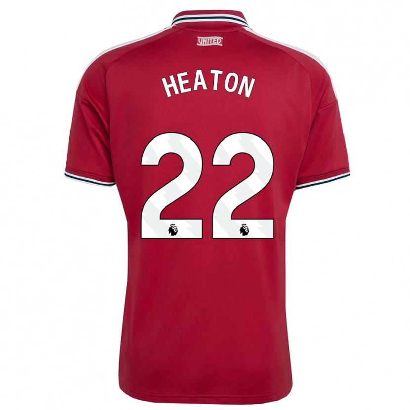 Danxen Women Tom Heaton #22 Red Yellow White Home Jersey 2026/27 T-Shirt