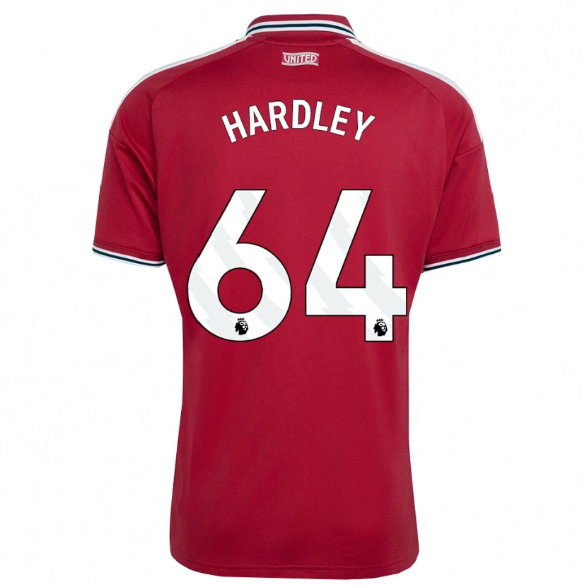 Danxen Women Bjorn Hardley #64 Red Yellow White Home Jersey 2026/27 T-Shirt