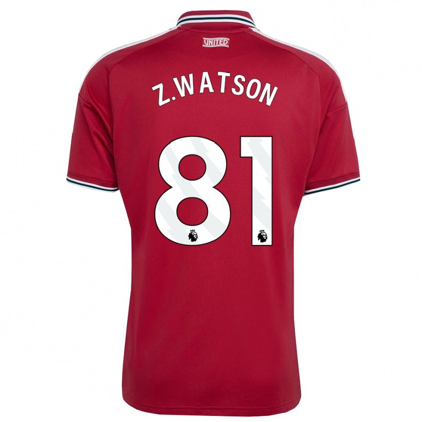 Danxen Women Zac Watson #81 Red Yellow White Home Jersey 2026/27 T-Shirt
