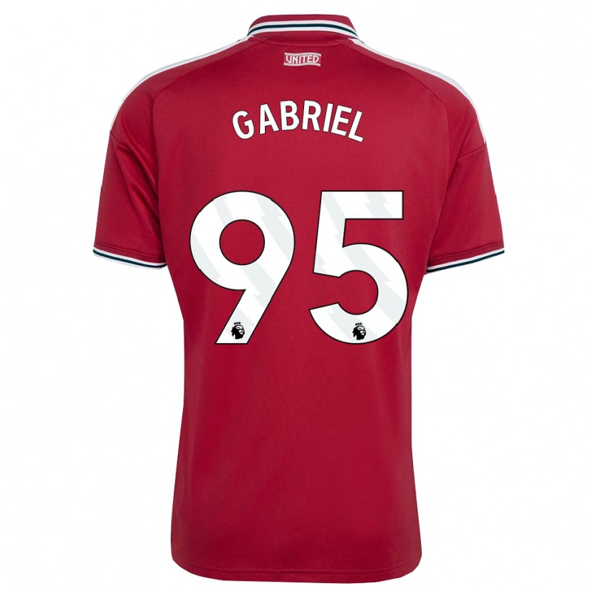 Danxen Women Jj Gabriel #95 Red Yellow White Home Jersey 2026/27 T-Shirt