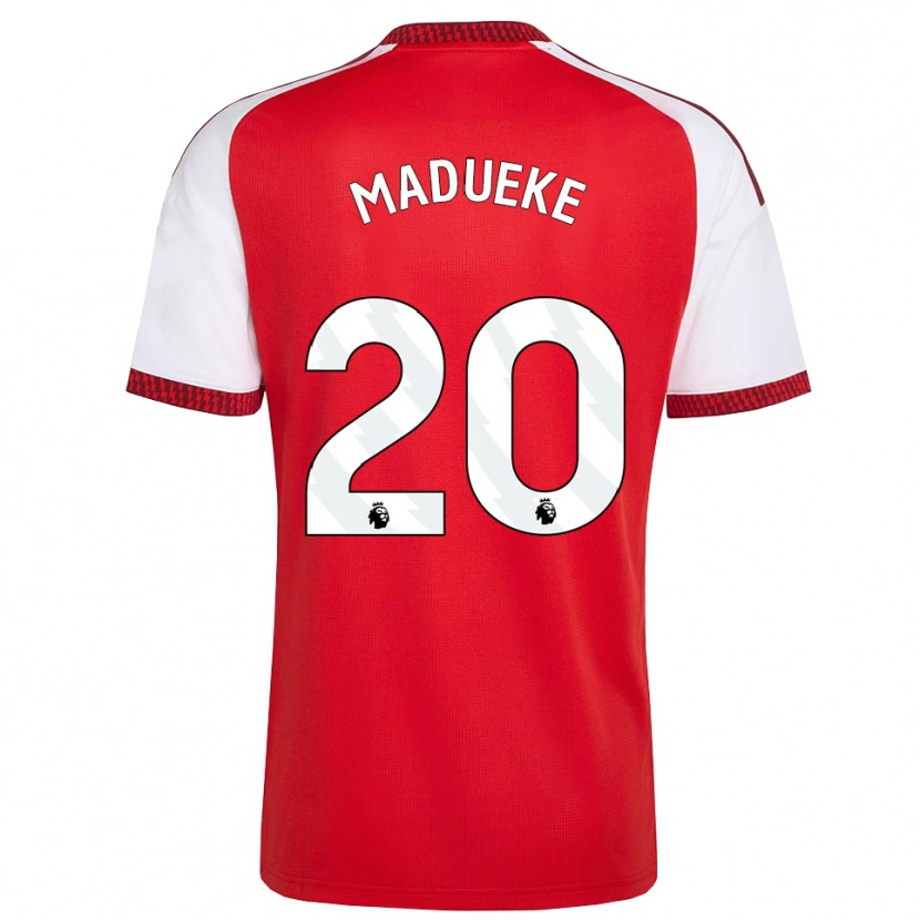 Danxen Women Noni Madueke #20 Red White Black Home Jersey 2026/27 T-Shirt