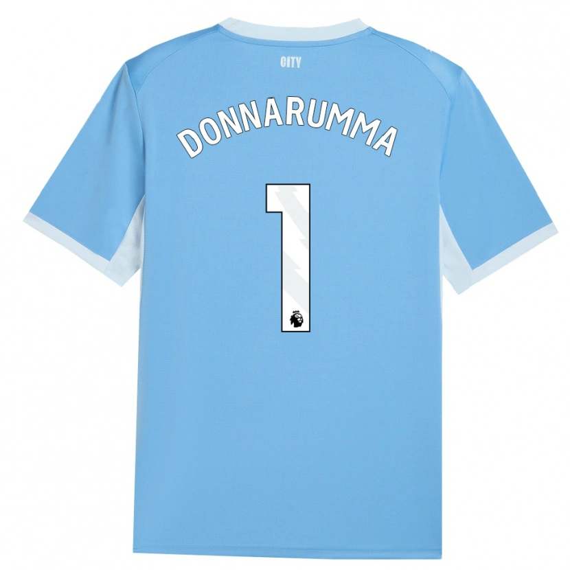 Danxen Women Gianluigi Donnarumma #1 Light Sky Blue White Home Jersey 2026/27 T-Shirt