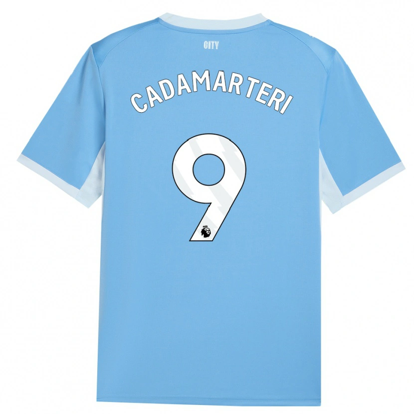 Danxen Women Caelan Cadamarteri #9 Light Sky Blue White Home Jersey 2026/27 T-Shirt