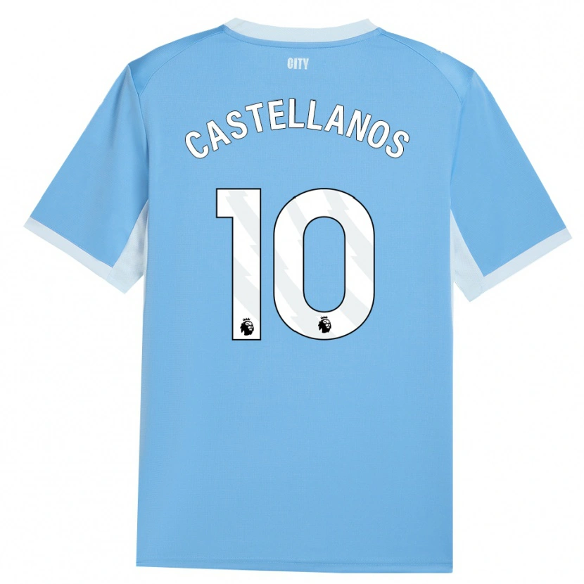Danxen Women Deyna Castellanos #10 Light Sky Blue White Home Jersey 2026/27 T-Shirt