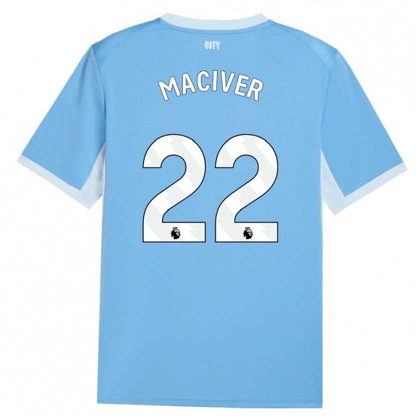 Danxen Women Sandy Maciver #22 Light Sky Blue White Home Jersey 2026/27 T-Shirt
