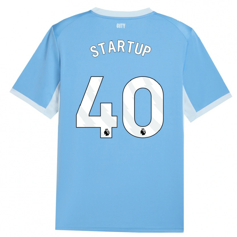 Danxen Women Katie Startup #40 Light Sky Blue White Home Jersey 2026/27 T-Shirt