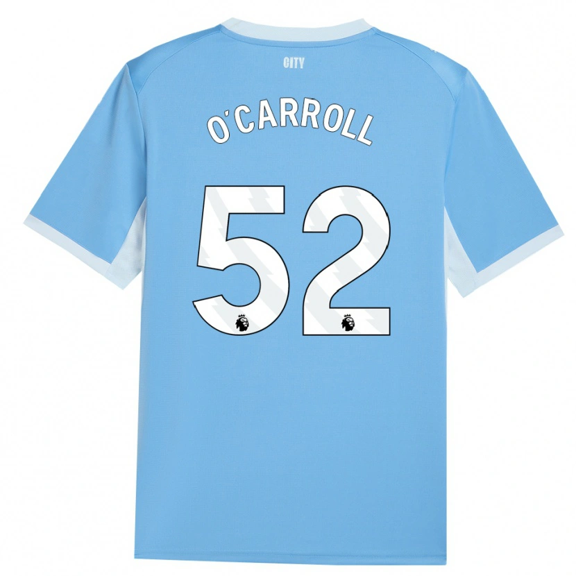 Danxen Women Eve O'carroll #52 Light Sky Blue White Home Jersey 2026/27 T-Shirt