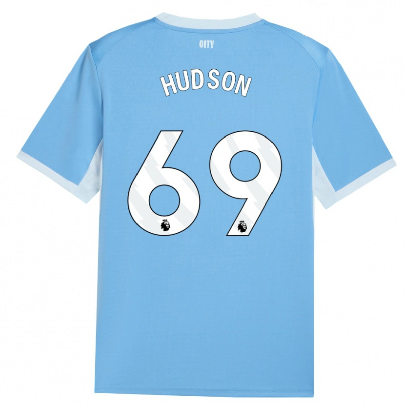 Danxen Women Max Hudson #69 Light Sky Blue White Home Jersey 2026/27 T-Shirt