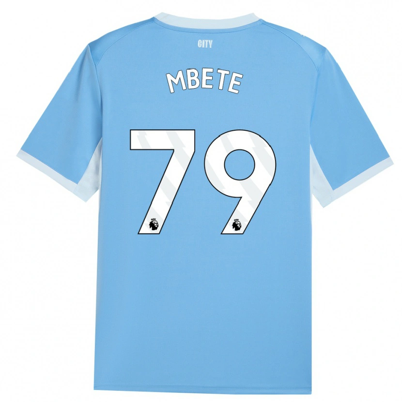 Danxen Women Luke Mbete #79 Light Sky Blue White Home Jersey 2026/27 T-Shirt