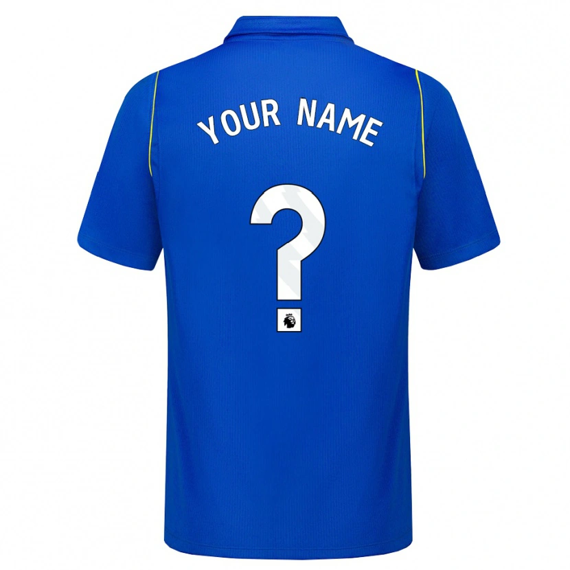 Danxen Women Your Name #0 Blue Yellow Home Jersey 2026/27 T-Shirt