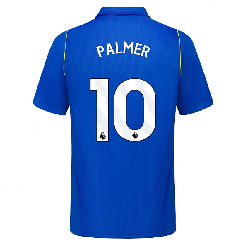 Danxen Women Cole Palmer #10 Blue Yellow Home Jersey 2026/27 T-Shirt