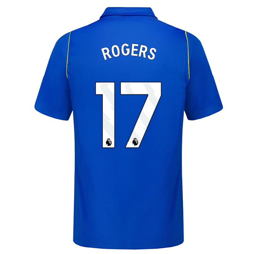 Danxen Women Morgan Rogers #17 Blue Yellow Home Jersey 2026/27 T-Shirt